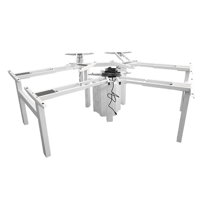 Rectangular tube lifting table stand（tatlong motor*3）